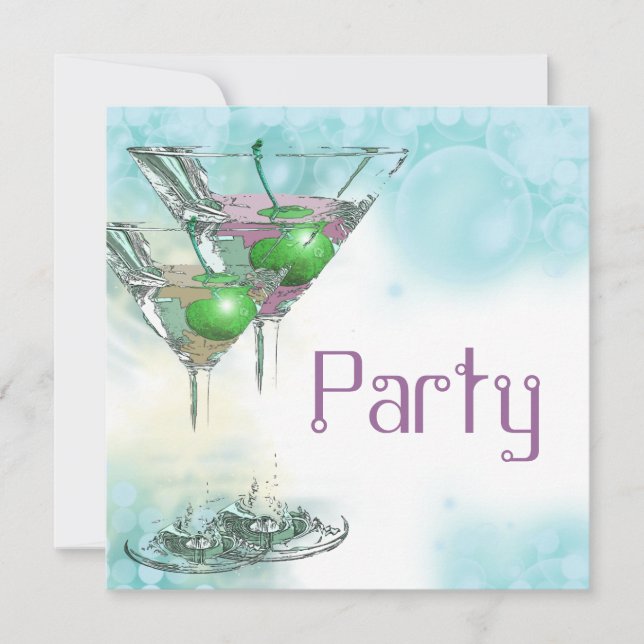 Invitación Apertura elegante del negocio formal (Anverso)
