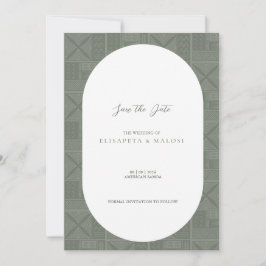 Invitación Apia Wedding Save the Date