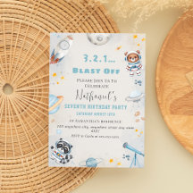 Aplausos del espacio con temática de cumpleaños