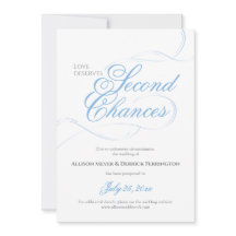 Aplazamiento del Boda Blue Second Chances