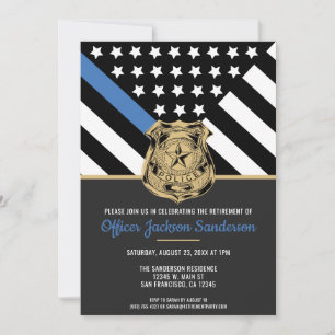 Invitación Aplicación de la ley de jubilación de la policía L
