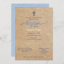 Invitación Apóstol