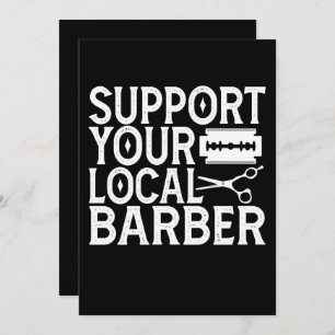 Invitación Apoya su Barber local 2024