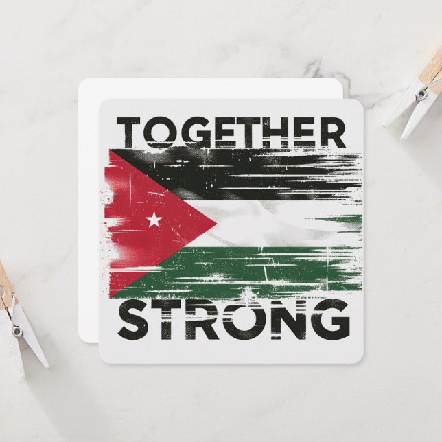 Invitación Apoyar juntos a Palestina (Anverso/Reverso In Situ)