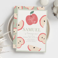 Apple de nuestro Eye Green Boy primer cumpleaños