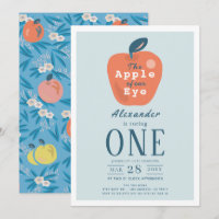 Apple de nuestro oftalmólogo azul primer cumpleaño