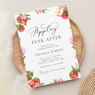 Invitación Apple Garden se aplica nunca después de la ducha d