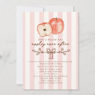 Invitación Appley Ever After Despedida de Soltera