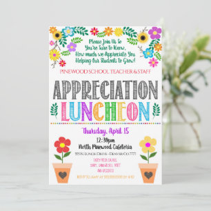 Invitación Apreciación floral Apreciación de flores Invitació