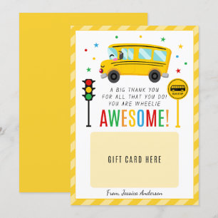 Invitación Apreciación por regalo de controlador de bus Graci