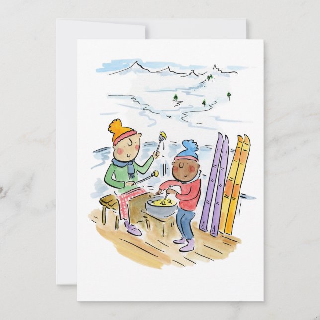 Invitación Apres Ski (Anverso)