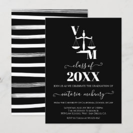 Invitación Aprobada la Facultad de Derecho del Bar Black and
