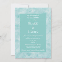 Aqua Mist Simple Acuarela Personalizada