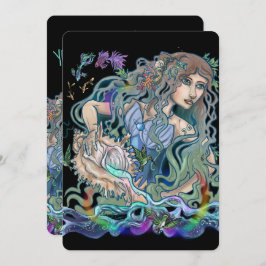 Invitación Aquarius Zodiac