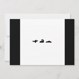 Invitación Aquí, allá y por todas partes, la ducha nupcial