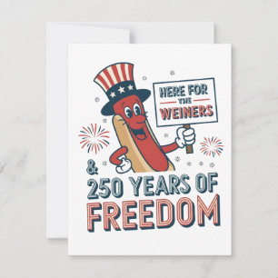 Invitación Aquí por el Weiner 250 años de Libertad  