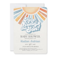 Aquí viene el Baby Shower de Son Sunshine Boy