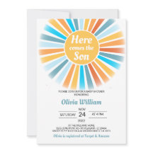 Aquí viene el Baby Shower del hijo