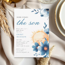 Aquí viene el Baby Shower del hijo