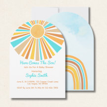 Aquí viene el hijo, Retro Sol Orange Azul