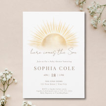 Aquí viene el niño, Baby Shower del niño