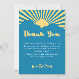 Invitación Aquí viene el retro Son Boho Sunshine de los años 