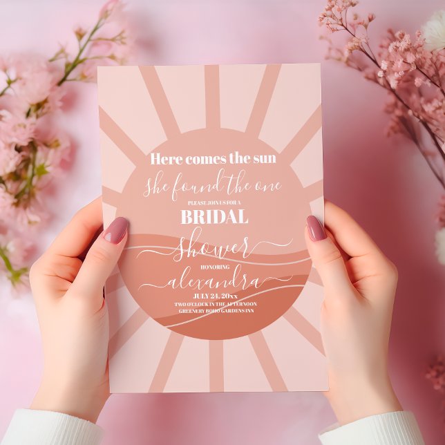 Invitación Aquí viene la ducha de las novias solares (Subido por el creador)