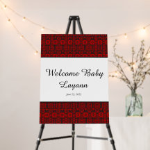 Invitación Árabe Palestina de Bebé