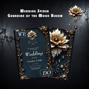 Invitación Araña de Boda – Guardiana de la Flor de la Luna.