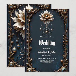 Invitación Araña de Boda – Guardiana de la Flor de la Luna