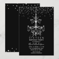 Araña de lentejuelas plateadas y diamantes para fi