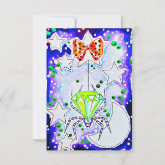 Invitación Araña Esmeralda