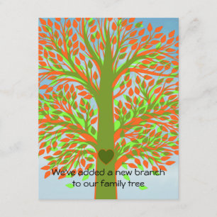 Invitación Árbol de adopción