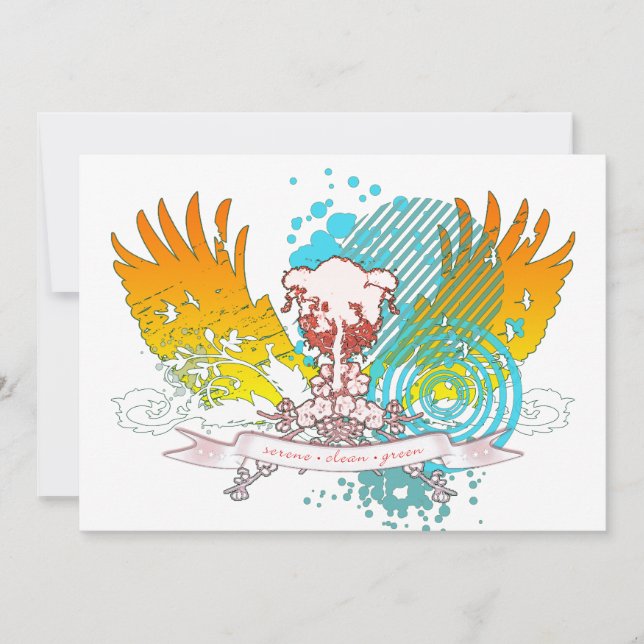 Invitación árbol de alta fidelidad (Anverso)