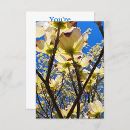 Invitación Árbol de dogwood