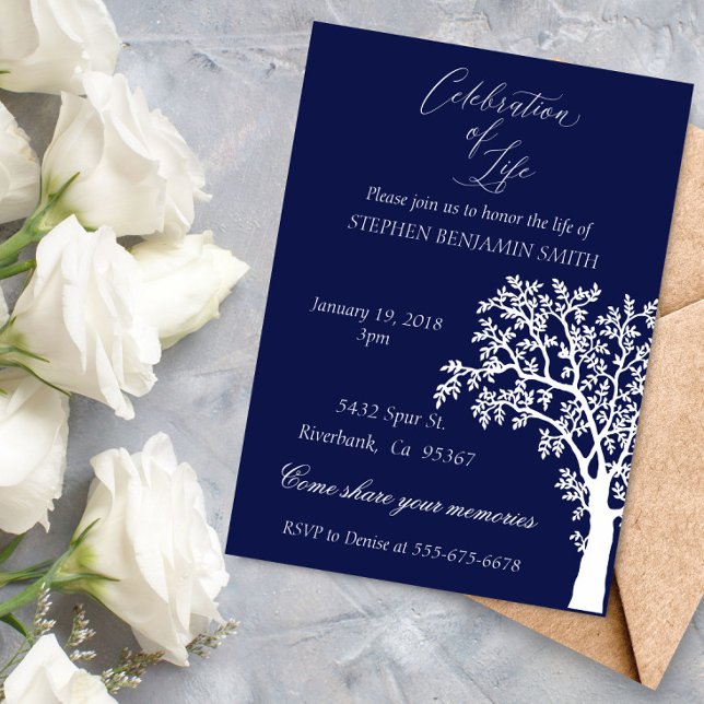 Invitación Árbol de la Marina del Servicio de Conmemoración d (Subido por el creador)