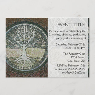 Invitación Árbol de la vida