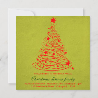 Invitación Árbol de Navidad