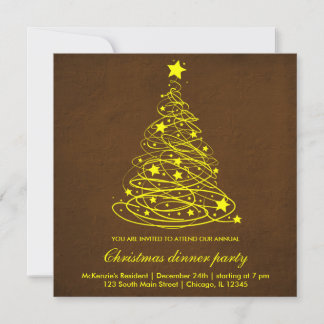 Invitación Árbol de Navidad