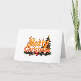 Invitación Árbol de Navidad Alegre