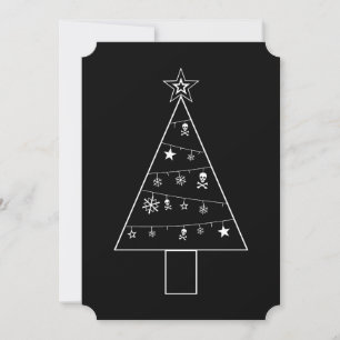 Invitación +{ Árbol de Navidad gótico }+