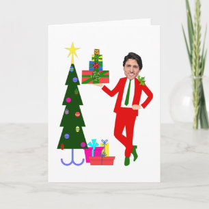 Invitación árbol de navidad justin trudeau