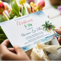 Árbol de palmas y Navidades actuales en julio