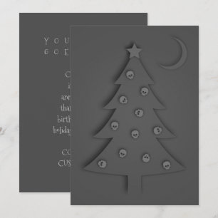 Invitación Árbol de sombras de navidades