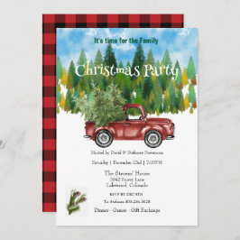 Invitación Árbol de vacaciones en Fiesta de Navidades de cami