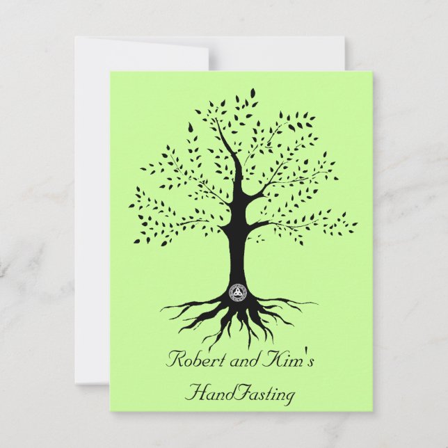 Invitación Árbol de vida (Anverso)