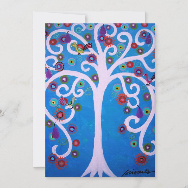 INVITACIÓN ÁRBOL DE VIDA/MITZVAH (Anverso)