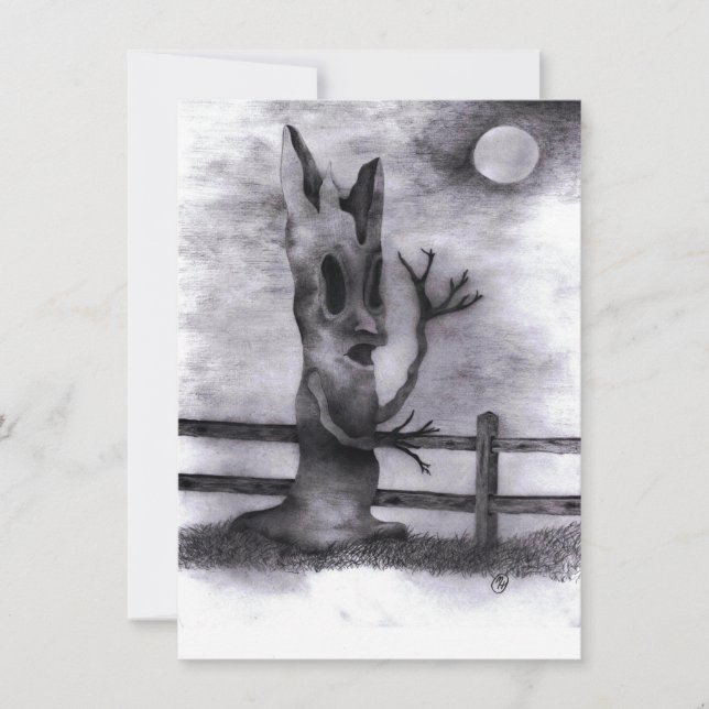 Invitación "Árbol Fantasma" (Anverso)