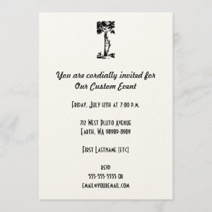 Invitación Árbol travieso ortopedo