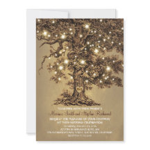 Árbol y cuerda iluminan matrimonio rústico de camp